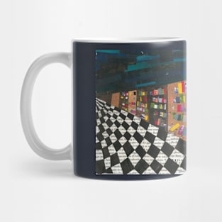 Heaven's Library Collage Mug